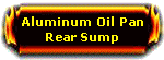 aluminum oil pan rear sump